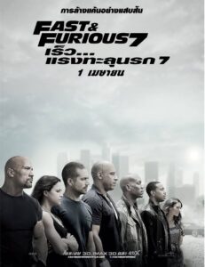 Read more about the article Fast and Furious 7 (2015)